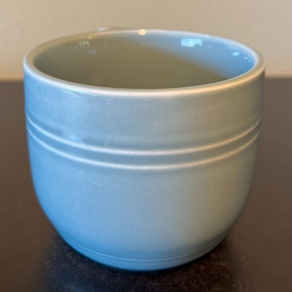 Threshold WESTFIELD Robin Eggshell Blue Stoneware Mug w/  Embossed Detailing - Picture 3 of 9